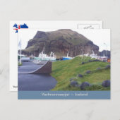 Vestmannaeyjar、アイスランドのはがき ポストカード (正面/裏面)