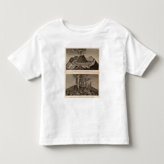 Vesuve、Dolomieu トドラーTシャツ (正面)