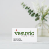 VESUVIOカード 名刺 (スタンド正面)