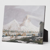 Vesuvius in Snow, Campi PhlegraeiのプレートV: O フォトプラーク (側面)