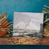 Vesuvius in Snow, Campi PhlegraeiのプレートV: O フォトプラーク (側面)