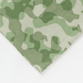 Vetシルエット迷彩柄 フリースブランケット (角)