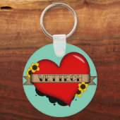 VETテックタトゥーデザイン キーホルダー (正面)