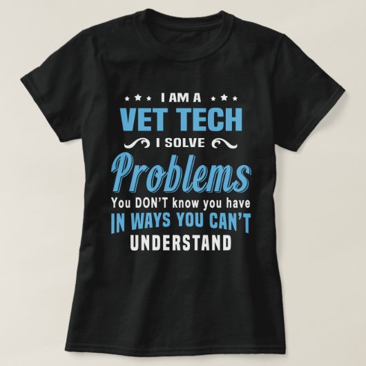 Vet技術 Tシャツ (デザイン正面)