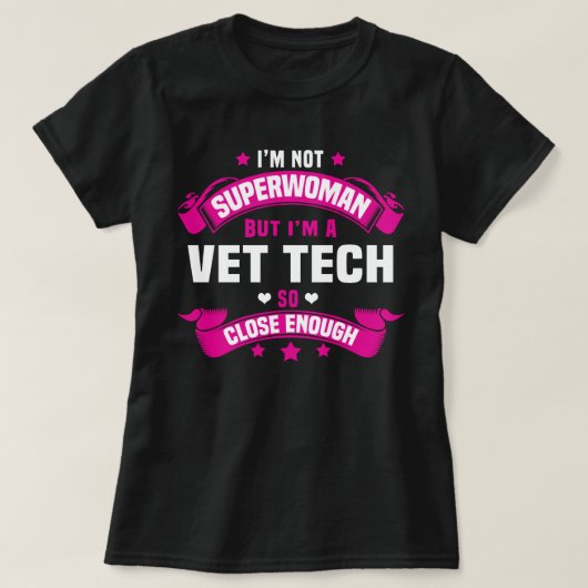 Vet技術 Tシャツ (デザイン正面)