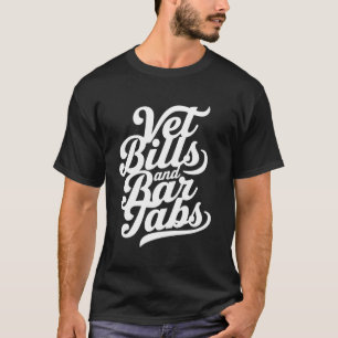 Vet BillsおよびバータブおもしろいヴィンテージおもしろいPet Lov Tシャツ