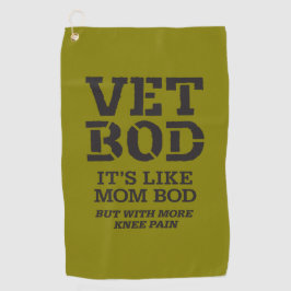 Vet Bod It’s Like Mom Bod But With More Knee Pain  ゴルフタオル