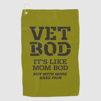 Vet Bod It’s Like Mom Bod But With More Knee Pain  ゴルフタオル