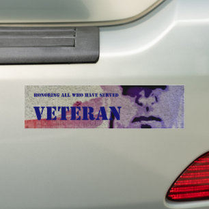 Vet Bumperステッカーを提供したすべての人を称える バンパーステッカー