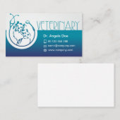 Vet Business Card for Veterinary Clinic  名刺 (正面/裏面)