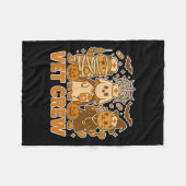 Vet Crew Halloween Costume Dog Cat Capybara Pet Te フリースブランケット (正面(横))