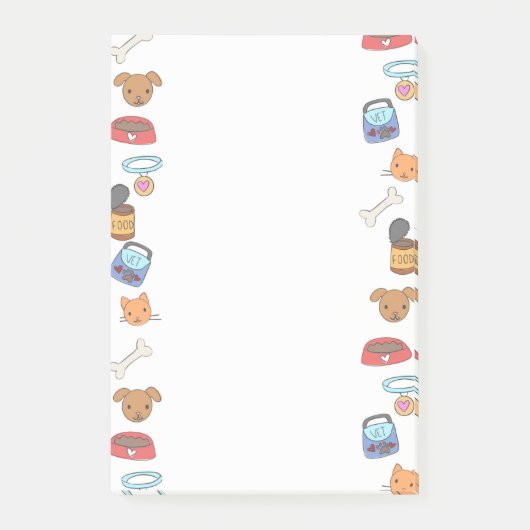 Vet Officeデザインメモ ポストイット (正面)