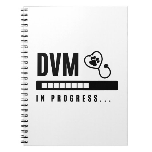 Vet Student Gift、DVM Studed ノートブック (正面)