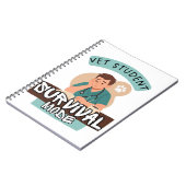 Vet Student Survival Mode – Vet Student Design ノートブック (左側)