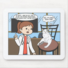 Vet Techの価値を支払うマウスパッド マウスパッド