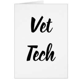 Vet Techカード