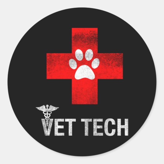 Vet Tech動揺してスタイルVet Tech ラウンドシール (正面)