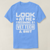 Vet Tech卒業 Tシャツ (デザイン正面)