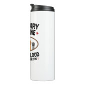 Vet Tech獣医ドローおもしろいブラッド引用文 タンブラー (回転右)