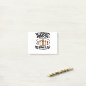 Vet Tech獣医ドローおもしろいブラッド引用文 ポストイット (デスク上)