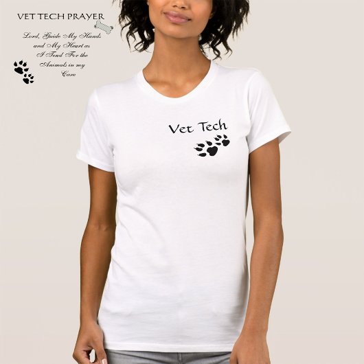Vet Tech祈りの言葉 Tシャツ