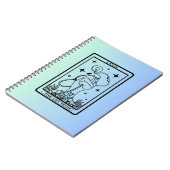 Vet Tech -タロットカード ノートブック (左側)