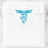 Vet Tech – 獣医シンボル ラウンドシール (バッグ)