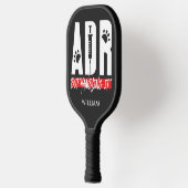 Vet Tech ADRが獣医のを処理カスタム ピックルボールラケット (左)