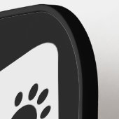 Vet Tech ADRが獣医のを処理カスタム ピックルボールラケット (左詳細)