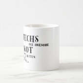 Vet Tech Aumous:Vet TechsはKittenではなく素晴らしAre コーヒーマグカップ (中央)