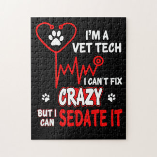 Vet Tech Can_t T Tシャツ熱狂するを修正 ジグソーパズル