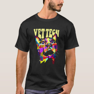 Vet Tech Cat Kitten Pet獣医Te Tシャツ
