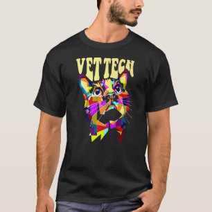 Vet Tech Cat Kitten Pet獣医Te Tシャツ