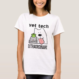 Vet Tech Extraordinire Tシャツ