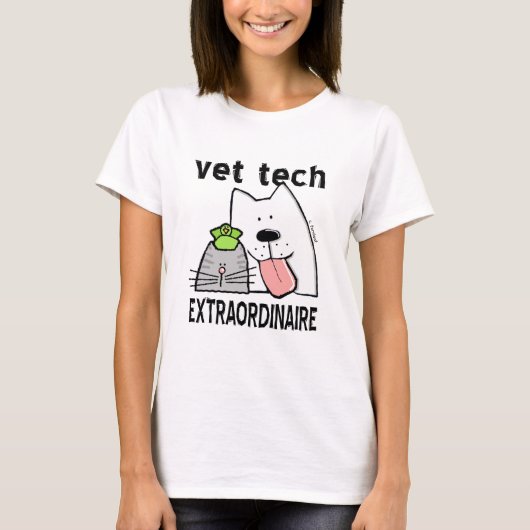 Vet Tech Extraordinire Tシャツ (正面)