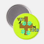 Vet Tech Gift マグネット (正面/裏面)
