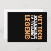 Vet Tech I'm Not Getting Old ポストカード (正面/裏面)