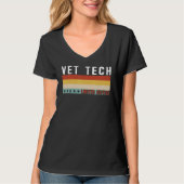 Vet Tech Job Title Profession Worker Appreciation  Tシャツ (正面)