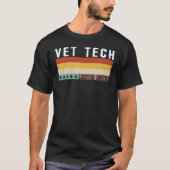 Vet Tech Job Title Profession Worker Appreciation  Tシャツ (正面)