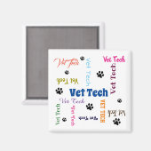 Vet Tech Magnet マグネット (正面/裏面)