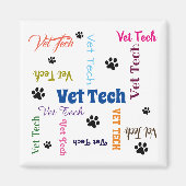 Vet Tech Magnet マグネット (正面)