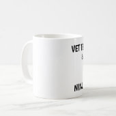 VET TECH NINJA COFFEE MUG コーヒーマグカップ (正面左)