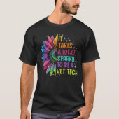 Vet Tech Sparkle Tシャツ (正面)