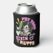 vet tech,veterinary technician, medicine,nurse,dog 缶クーラー (缶裏面)