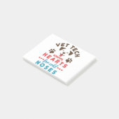 Vet Tech Warmハートfor Cold Noses ポストイット (アングル)