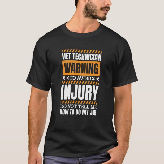 Vet Technician for Veterinarians Veterinarian  1 Tシャツ (正面)