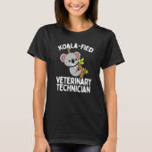 Vet Technician Koalafied Veterinarian Koala Veteri Tシャツ (正面)