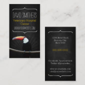 Vet/Veterinary Clinic Hospital 名刺 (正面/裏面)