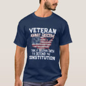Veteran Against Fascism Tシャツ (正面)
