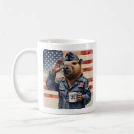 Veteran Capybara Coffee Mug Set コーヒーマグカップ